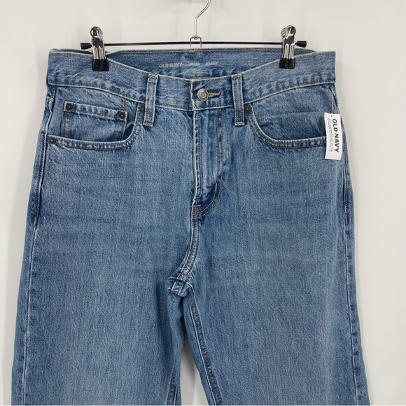 NWT Old navy 90’s baggy jeans Sz 29x28 light wash - Picture 2 of 10